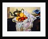 Still Life with Teapot and Fruit by Marie Clementine Valadon