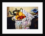 Still Life with Teapot and Fruit by Marie Clementine Valadon