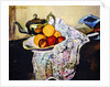 Still Life with Teapot and Fruit by Marie Clementine Valadon