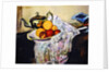 Still Life with Teapot and Fruit by Marie Clementine Valadon