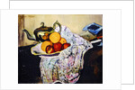 Still Life with Teapot and Fruit by Marie Clementine Valadon
