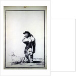 Mal tiempo pasas by Francisco Jose de Goya y Lucientes