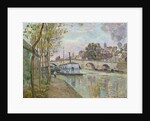 The Seine in Paris by Jean Baptiste Armand Guillaumin