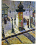 Kiosk on the Boulevard Clichy, 1886-7 by Louis Anquetin