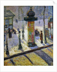 Kiosk on the Boulevard Clichy, 1886-7 by Louis Anquetin