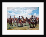 Soldiers on horseback by Jean-Louis Ernest Meissonier