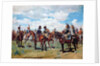 Soldiers on horseback by Jean-Louis Ernest Meissonier