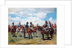 Soldiers on horseback by Jean-Louis Ernest Meissonier