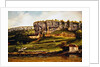 Landscape probably of the Creux-Billard region of Jura by Gustave Courbet