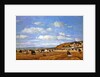 The Beach at Trouville, 1863 by Eugene Louis Boudin