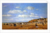 The Beach at Trouville, 1863 by Eugene Louis Boudin