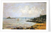 The Bay of Douarnenez and Ile Tristan by Eugene Louis Boudin