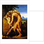 Illustration of the poem 'The Gnat', attributed to Virgil by Antoine Felix Boisselier