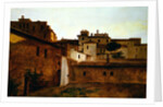 Rooftops in Rome, 1824 by Louise Josephine Sarazin de Belmont