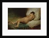 Nude woman lying on a bed, c.1824-26 by Ferdinand Victor Eugene Delacroix