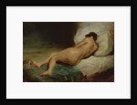 Nude woman lying on a bed, c.1824-26 by Ferdinand Victor Eugene Delacroix