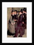 Leaving the Conservatory 1877 by Pierre Auguste Renoir