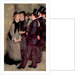 Leaving the Conservatory 1877 by Pierre Auguste Renoir