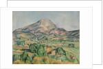 Mont Sainte-Victoire, 1892-95 by Paul Cezanne