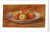 Still Life with Four Apples on a Plate, 1914 by Pierre Auguste Renoir