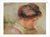 Head of Gabrielle by Pierre Auguste Renoir