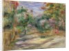 Landscape - Lane by Pierre Auguste Renoir