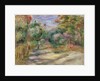 Landscape - Lane by Pierre Auguste Renoir