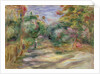 Landscape - Lane by Pierre Auguste Renoir