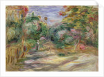 Landscape - Lane by Pierre Auguste Renoir