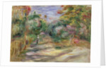Landscape - Lane by Pierre Auguste Renoir