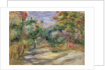 Landscape - Lane by Pierre Auguste Renoir