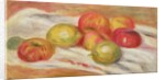 Seven Apples, 1910 by Pierre Auguste Renoir