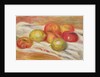 Seven Apples, 1910 by Pierre Auguste Renoir