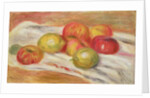 Seven Apples, 1910 by Pierre Auguste Renoir