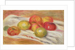 Seven Apples, 1910 by Pierre Auguste Renoir