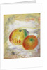 Two Apples, 1875 by Pierre Auguste Renoir