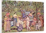 Idyll, Nudes in a Landscape, 1913-15 by Maurice Brazil Prendergast