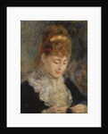 Woman Crocheting, c.1877 by Pierre Auguste Renoir