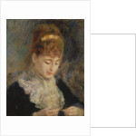 Woman Crocheting, c.1877 by Pierre Auguste Renoir