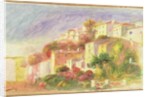 Garden of the Post Office at Cagnes, 1918 by Pierre Auguste Renoir