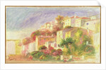 Garden of the Post Office at Cagnes, 1918 by Pierre Auguste Renoir