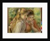 Two Girls Reading, c.1892 by Pierre Auguste Renoir