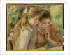 Two Girls Reading, c.1892 by Pierre Auguste Renoir