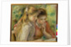 Two Girls Reading, c.1892 by Pierre Auguste Renoir