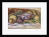 Bowl, Figs, and Apples, 1916 by Pierre Auguste Renoir
