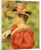 Girl with Glove, c.1890 by Pierre Auguste Renoir