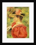Girl with Glove, c.1890 by Pierre Auguste Renoir