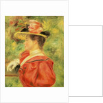 Girl with Glove, c.1890 by Pierre Auguste Renoir