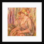 Woman in Muslin Dress, 1917 by Pierre Auguste Renoir