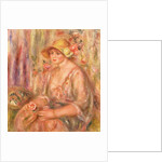 Woman in Muslin Dress, 1917 by Pierre Auguste Renoir